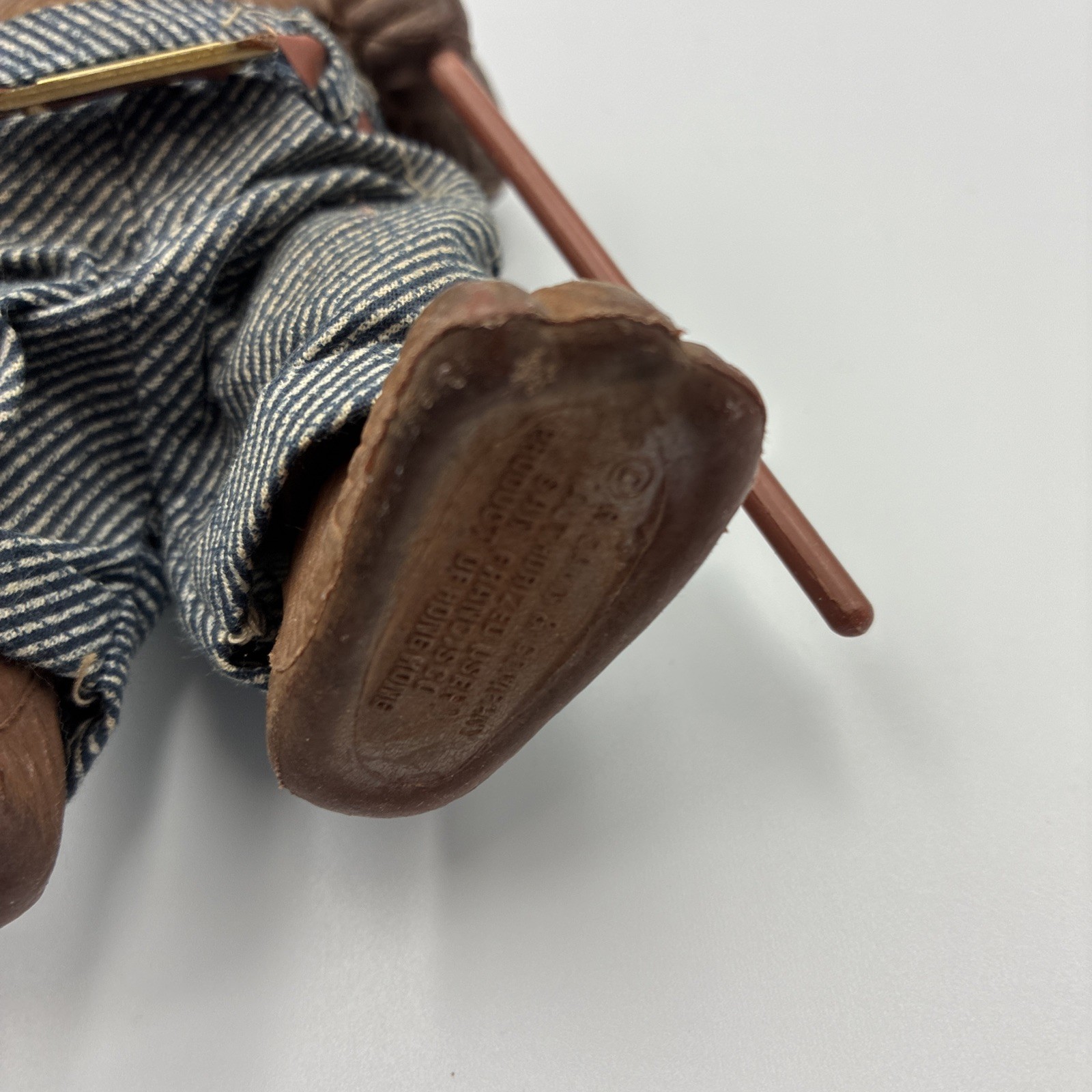 Vintage Smokey the Bear 8" Action Figure with Shovel Made by R. Dakin & Co.