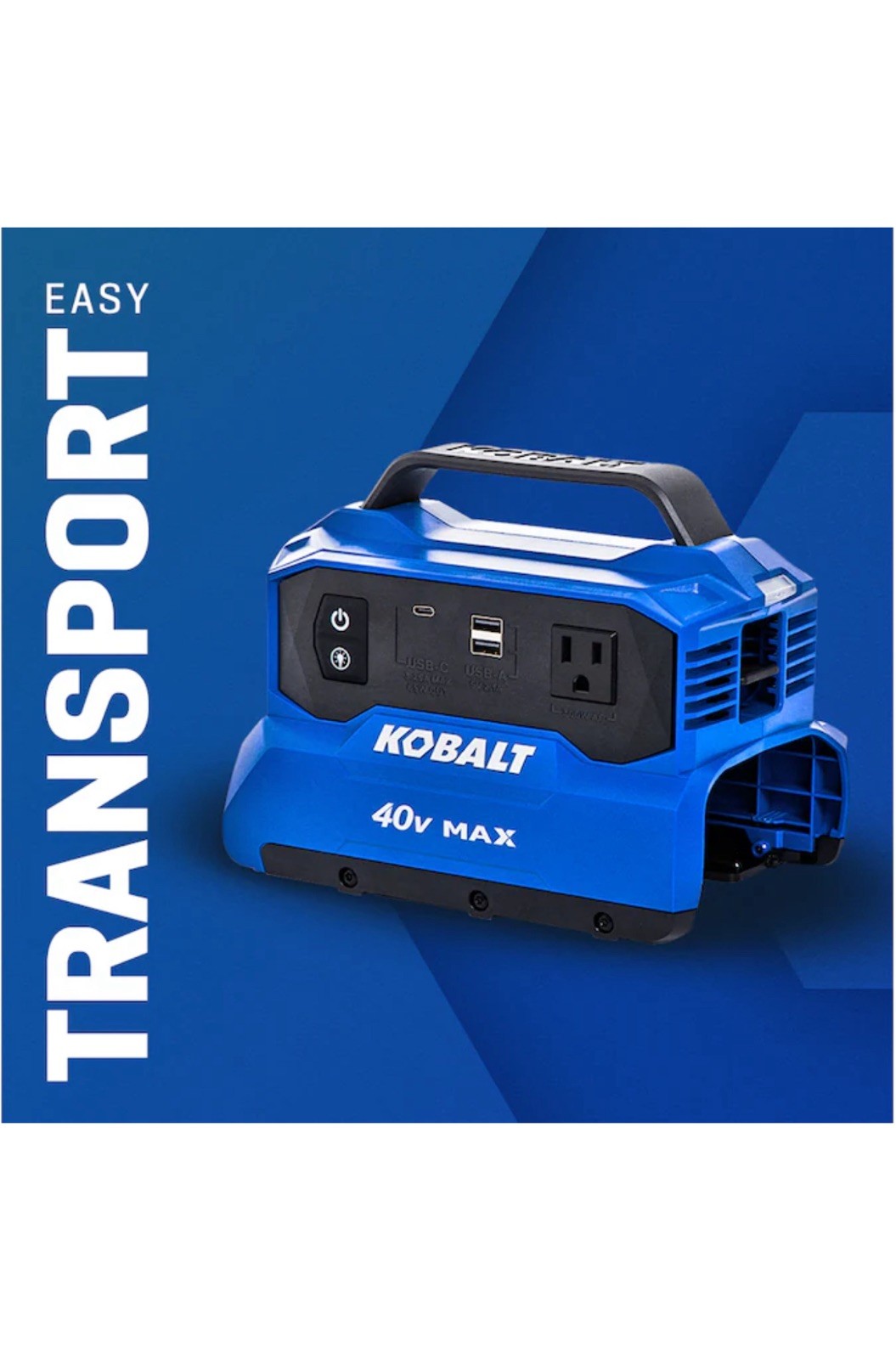 Kobalt Gen4 300-Watt Portable Power Station