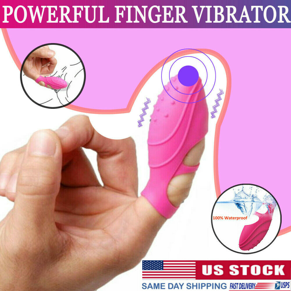 Adult-Toy-Finger-Banger-Stimulator-Clitoris-G Spot-Vibrator-Dildo-Massager-Women