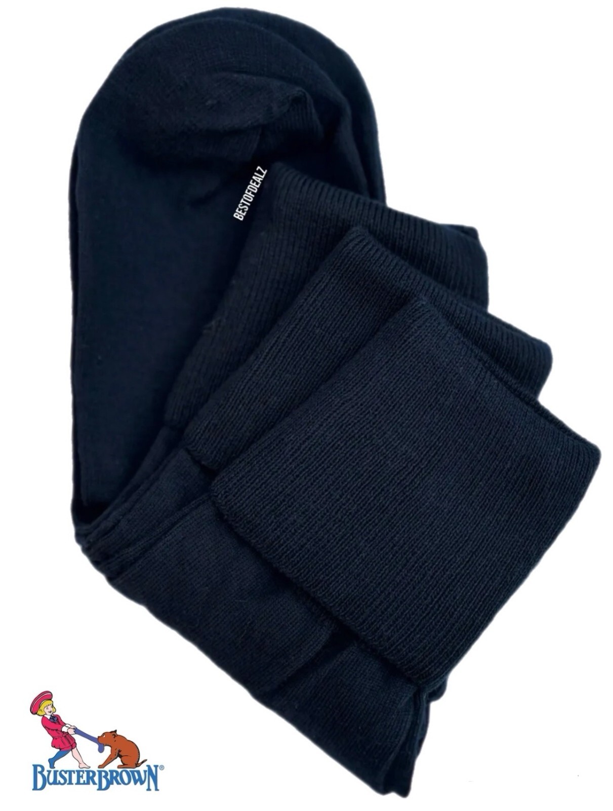 BUSTER BROWN Womens Cotton Socks Bobby Socks 100% Cotton Ankle Socks for Women