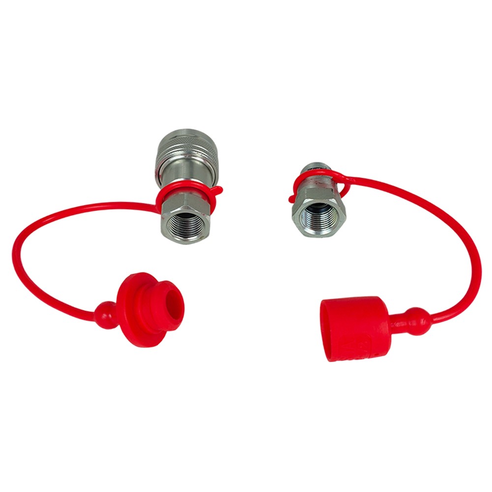 2Sets Ball For Pioneer Style 1/2" NPT Hydraulic Coupler Quick Connect Coupling