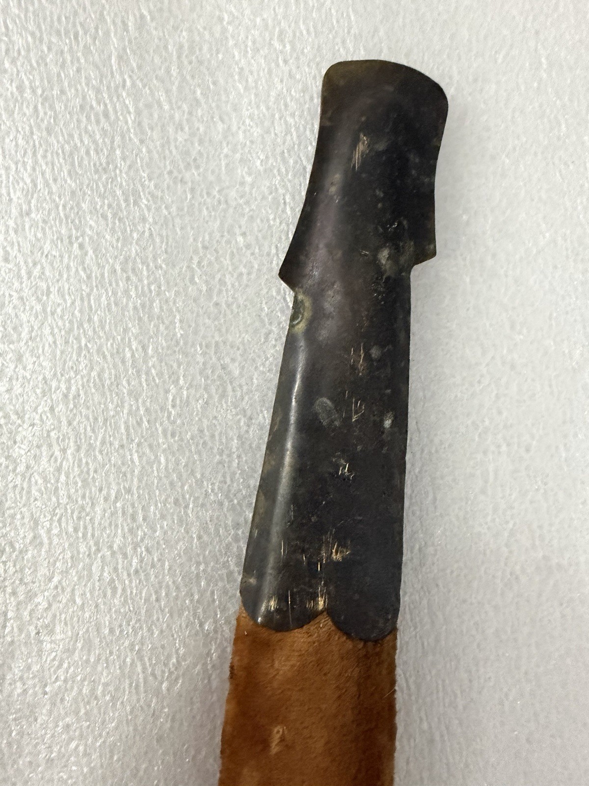 Decorative Indian Saber Sword Khanda Sikh Symbol w Scabbard 34”