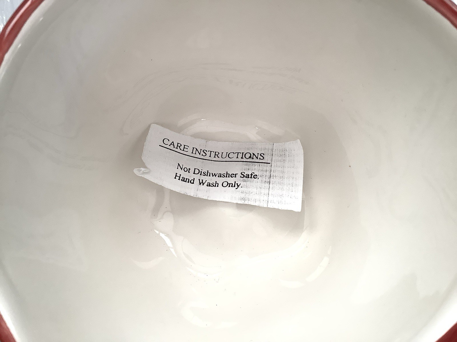 Ceramic Apple Cookie Jar Canister w Lid Red Kitchen Decor 6” New In Box