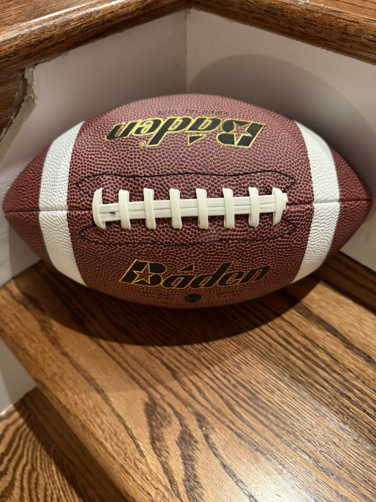 Thurman Thomas Signed Football JSA Buffalo Bills HoF 07 Inscription