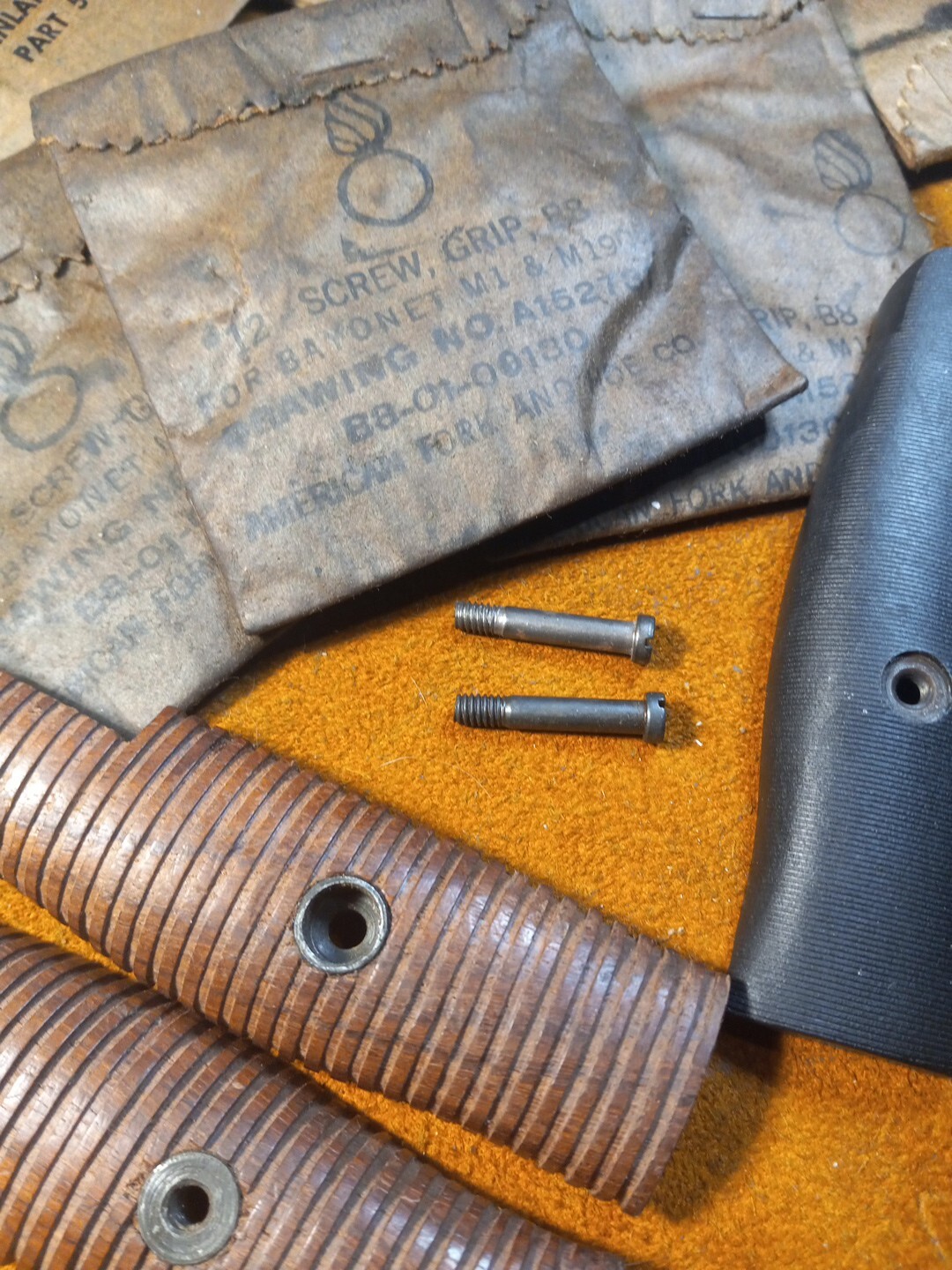 M1905 Bayonet Screw USGI NOS WWI WWII M1 Garand 1903 1903A3 Springfield