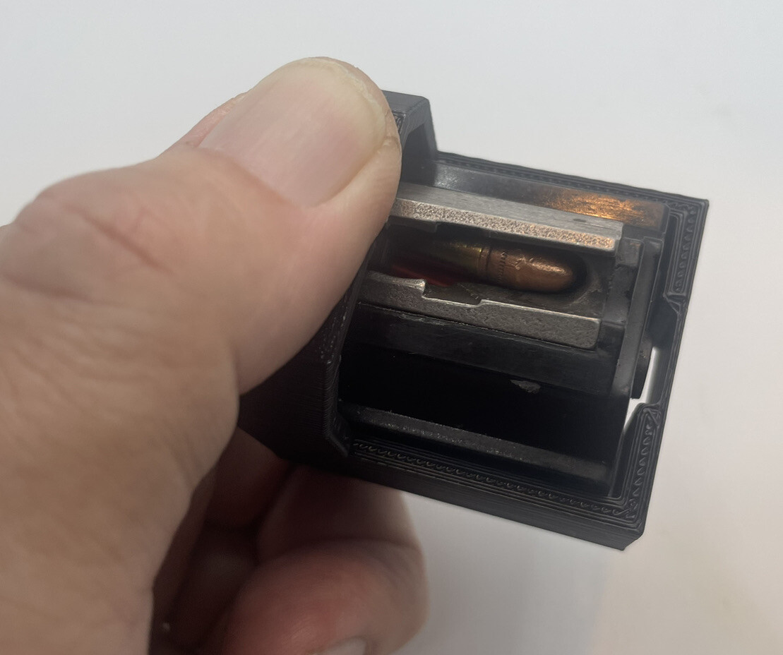 Magazine Loader Compatible w/Ruger 10/22 Magazine speedloader “Thumb Saver”!