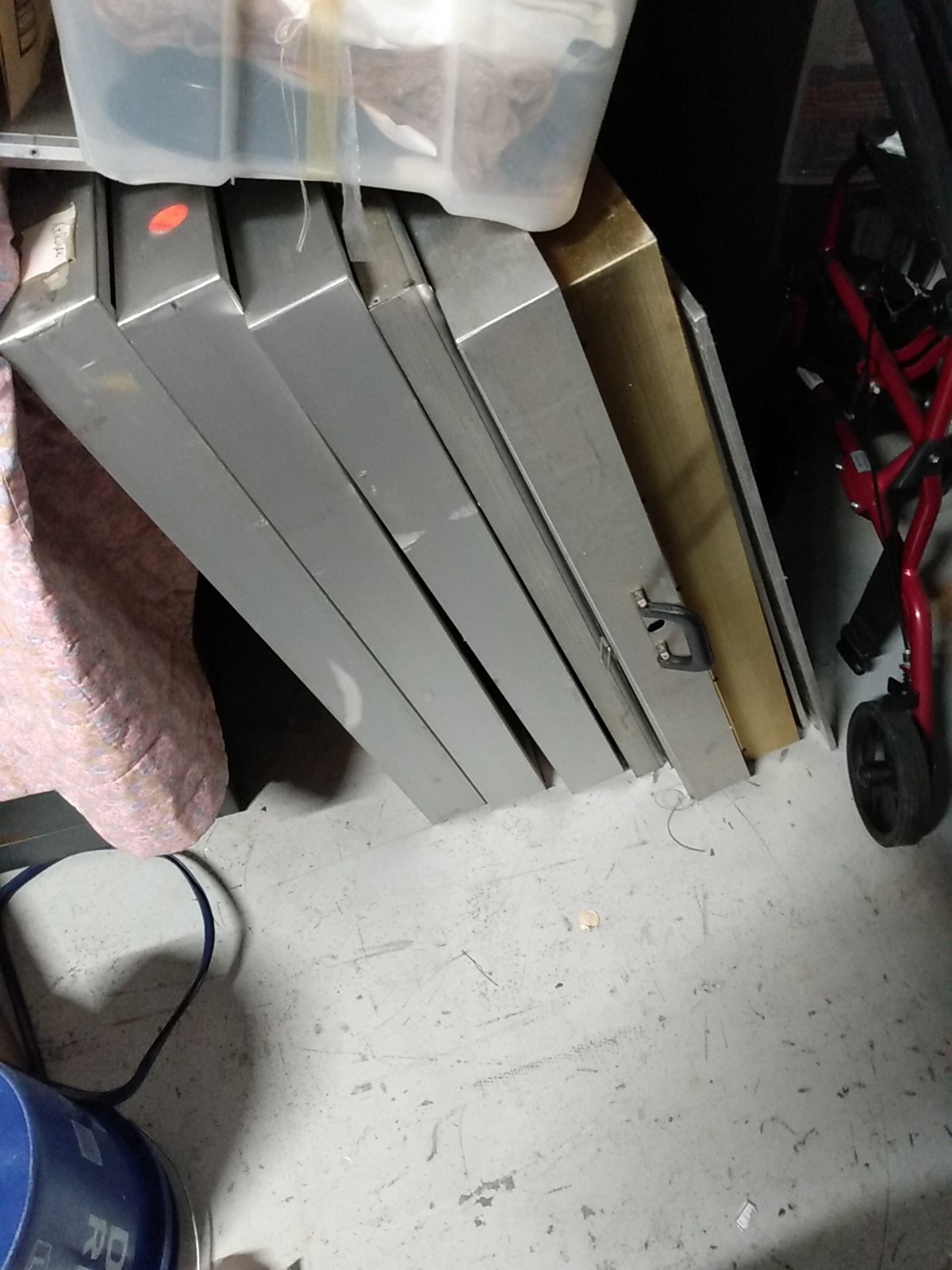 Vintage Aluminum Allstate Display Show Cases ****  Local Pickup Only**