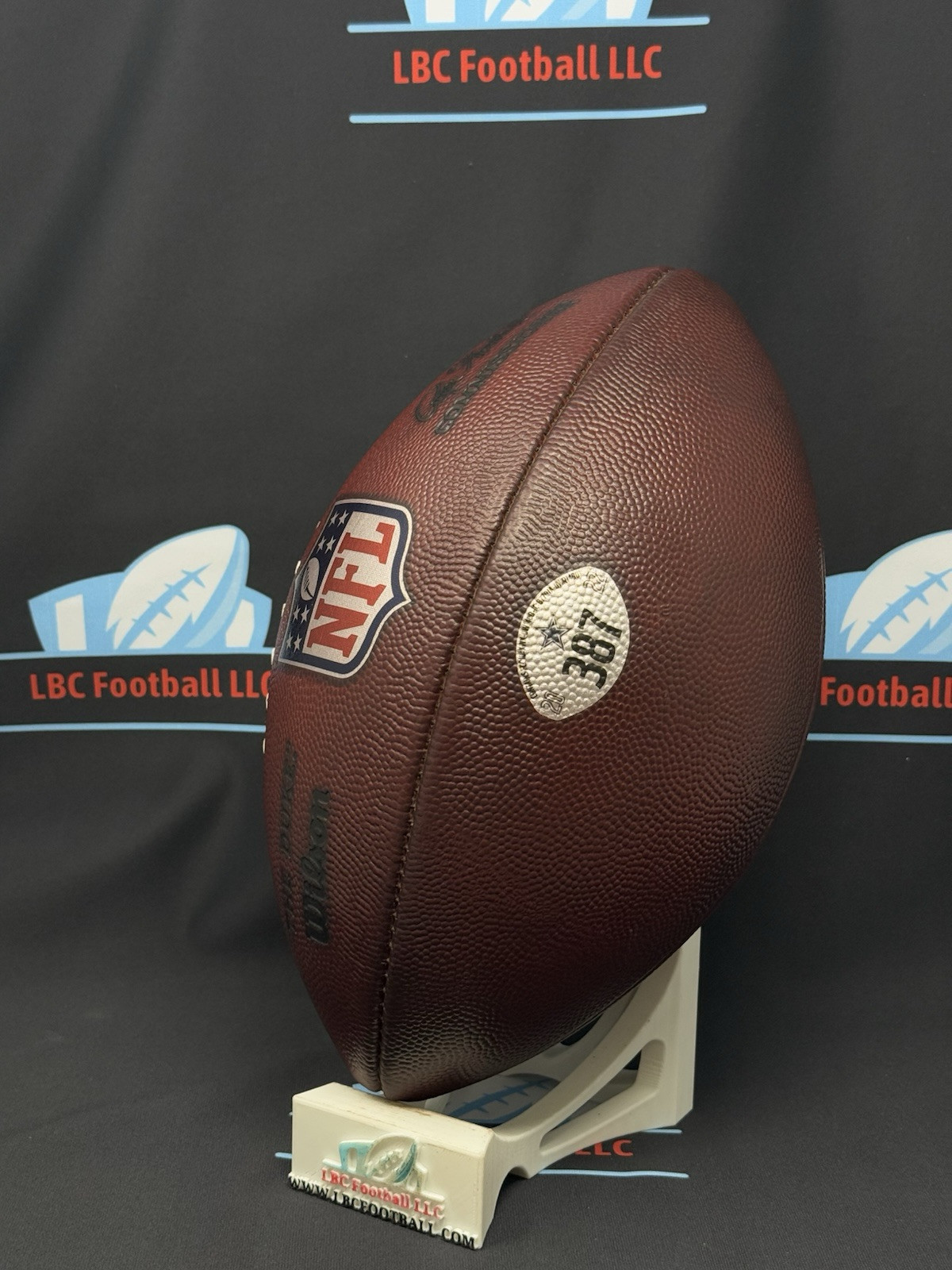 2022 Dallas Cowboys Game Ball #387 Wilson Duke NFL Football Fully Game Prepped