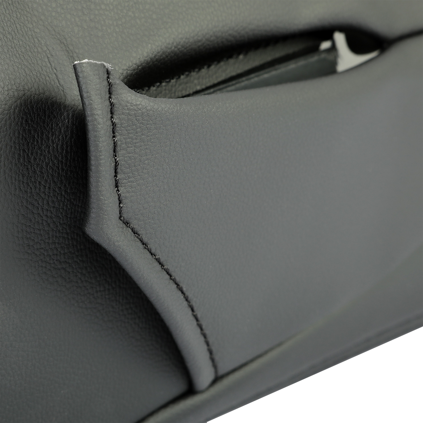 For 2007 08-14 Chevy Silverado 1500 2500 Leather Armrest Console Jump Seat Cover