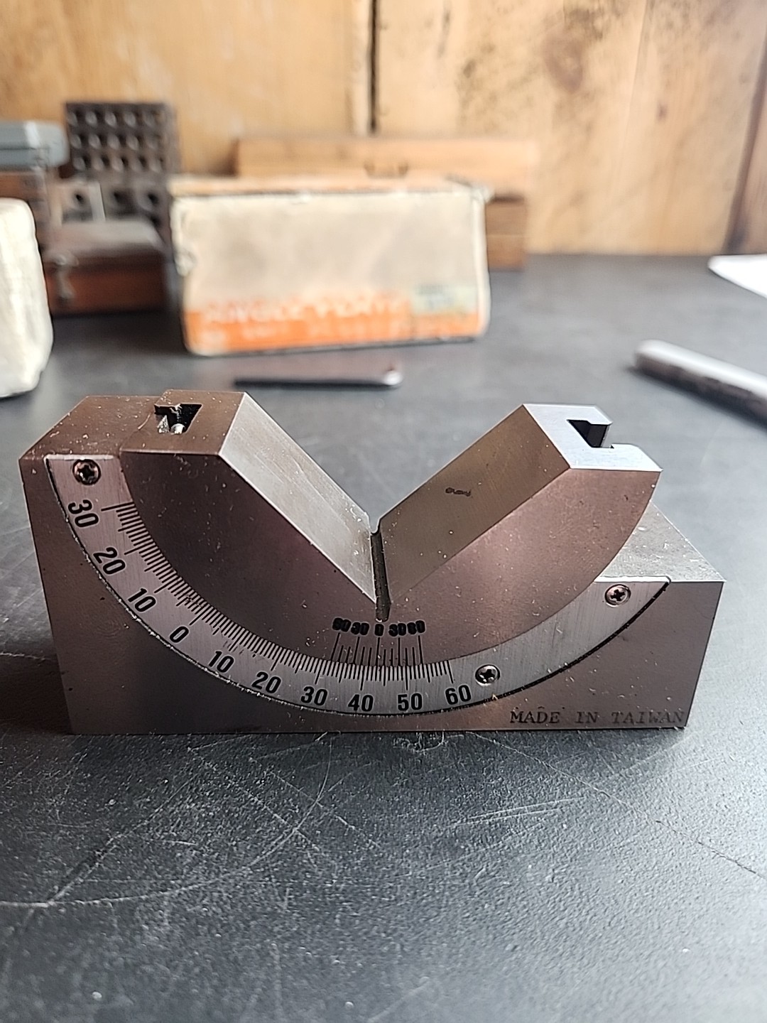 Angle Block Plate 0-60° ADJUSTABLE