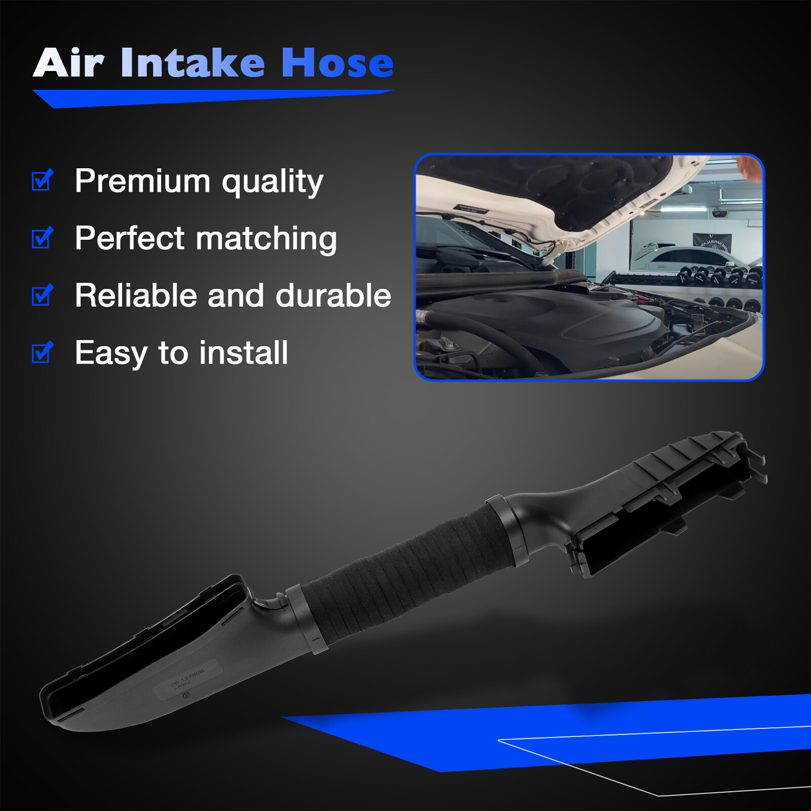 Engine Air Cleaner Intake Hose Tube For 2014-2020 Mercedes-Benz GLA250 CLA250