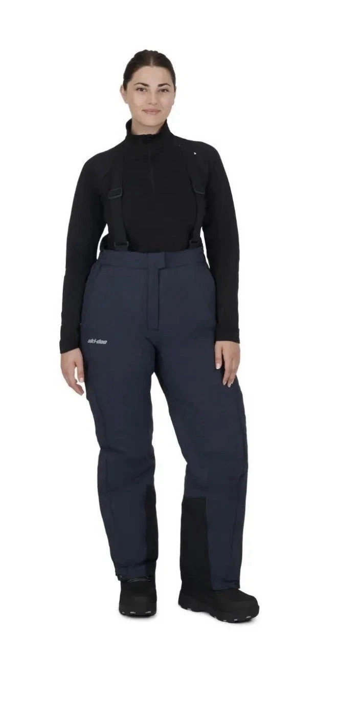 Ski-Doo Womens MEDIUM Dark Navy Vasa Highpants Snowpants Snow MSRP $245 NWT