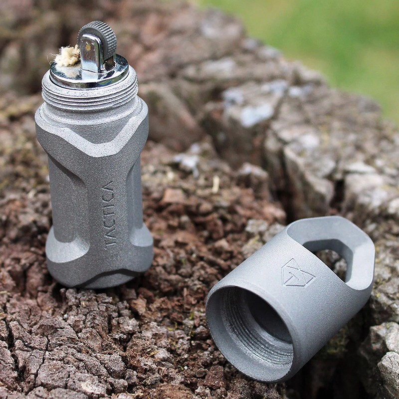 Tactica X100 Survival Lighter Emergency Fire Starter Kit Fluid Lighter EDC