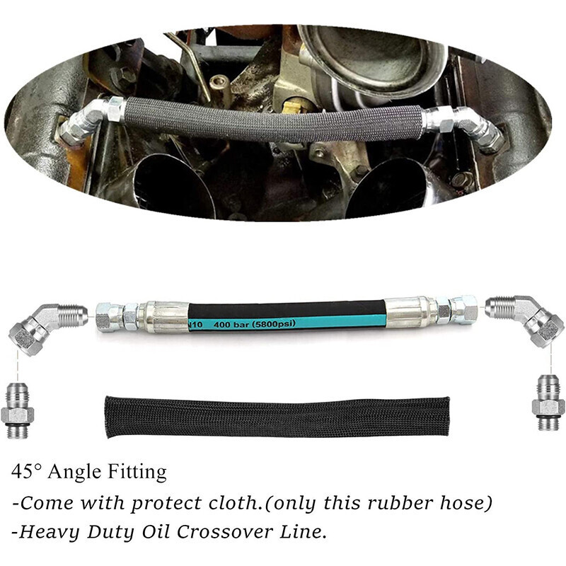 For 1999-2003 Ford 7.3L Powerstroke High Pressure Oil Pump HPOP Hoses Lines Set