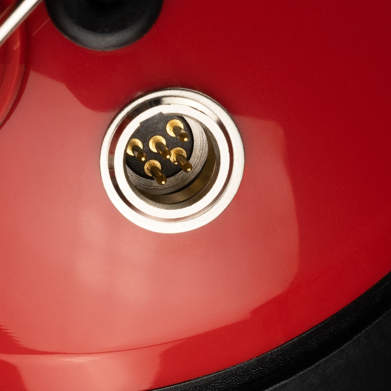 Racing Headset Red for Kenwood 2-Pin BaoFeng BTECH Radios with Noise Reduction