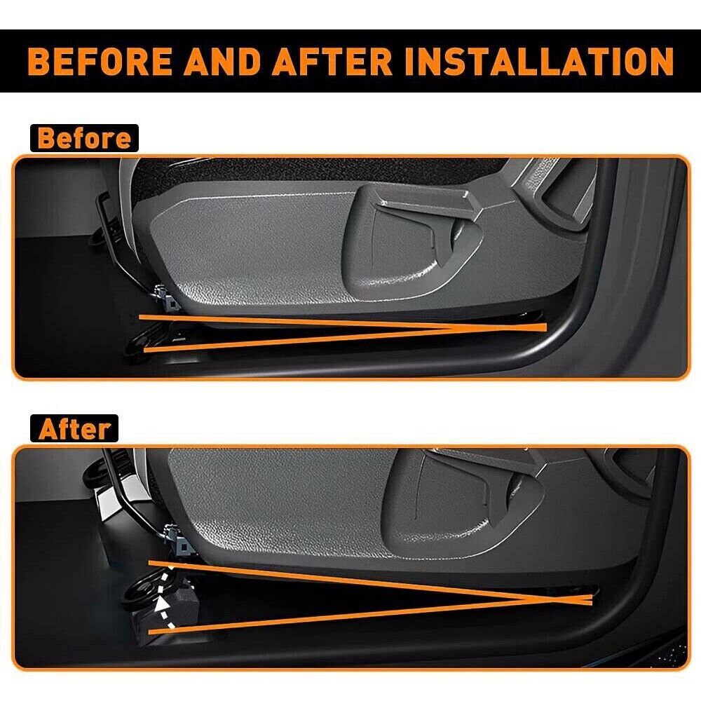 4PCS For Tacoma 2005-2022 Front Seat 1.25" Riser Seat Spacers Jacker Lift Kit