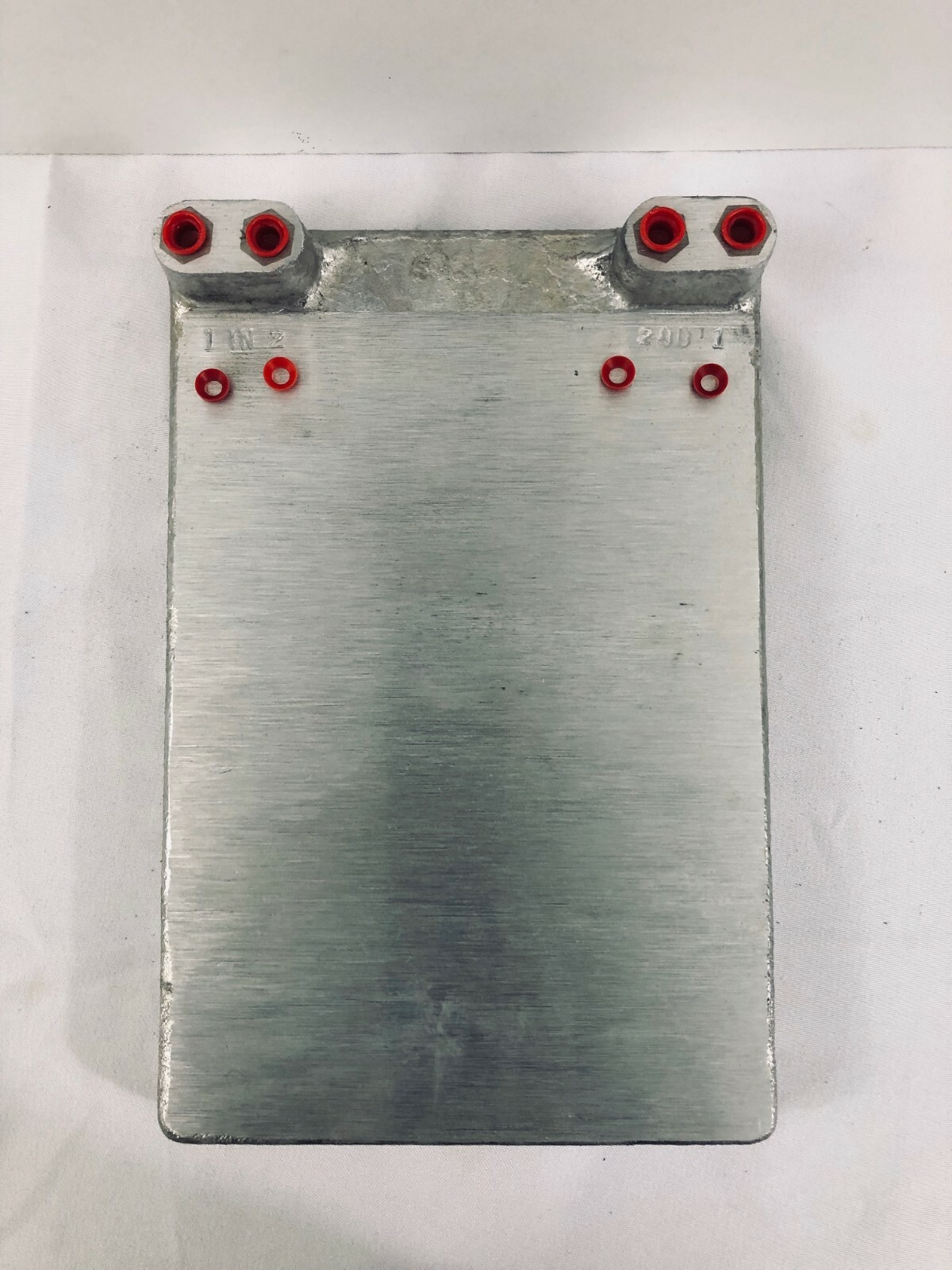 Two Beer Jockey Box Cold Plate. No fittings