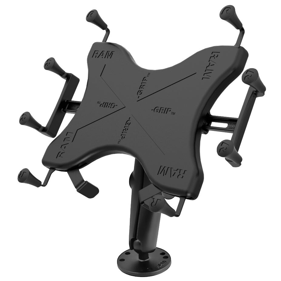 RAM X-Grip Drill-Down Mount for 9"-10" Tablets, iPad, Samsung Galaxy, Others