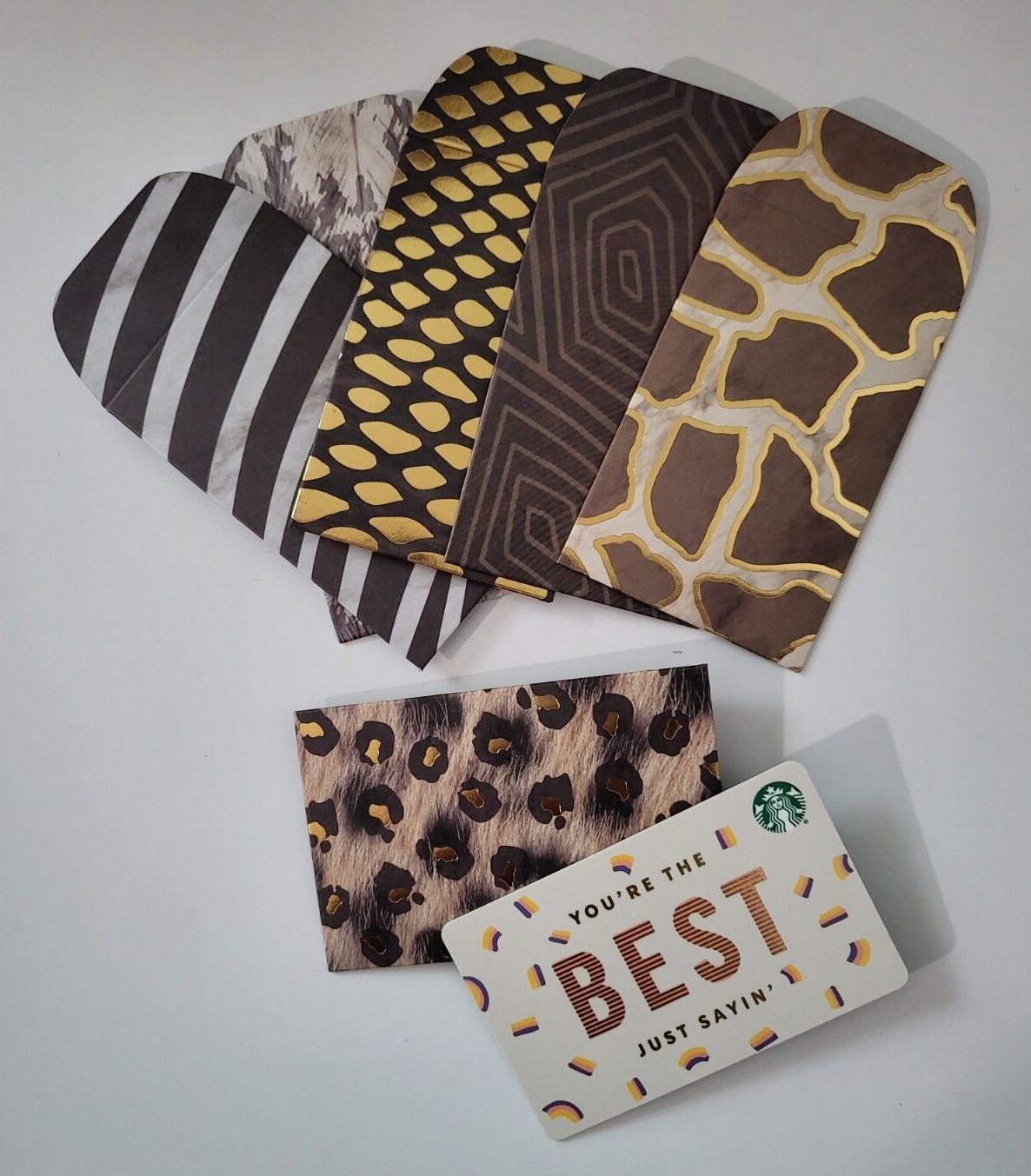 All Occasion Mini Envelopes, Multi-purpose/Everyday Gift Card Holders - Set of 6