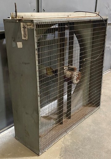 Salvaged Agricultural Fan, 48"Dayton 4B049 Direct Drive Ventilation Unit