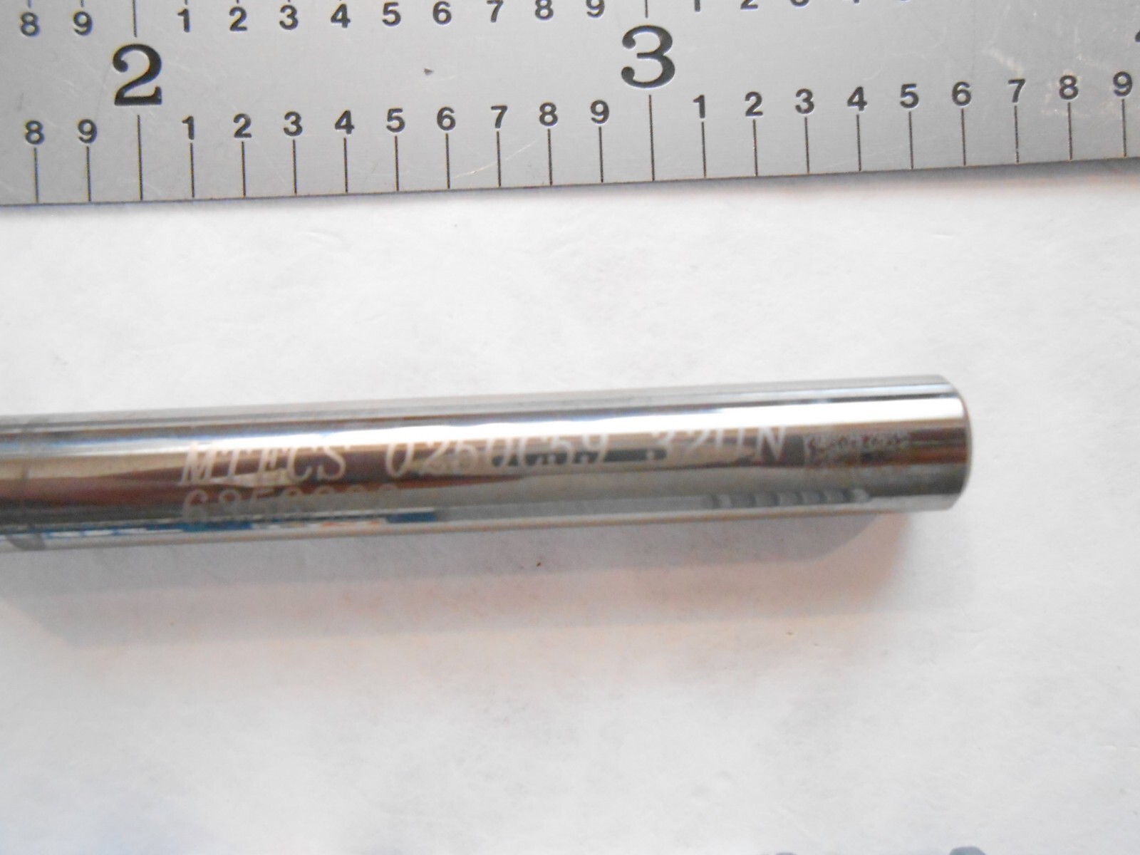 NEW ISCAR MTECS 0250C59 32UN IC908 SOLID CARBIDE #10-32 3FL. HELICAL THREAD MILL