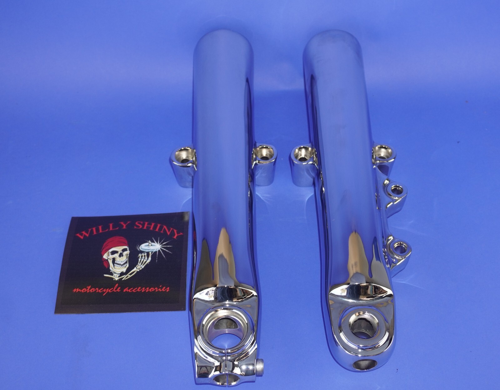 HARLEY 2018 - 2024 SOFTAIL HERITAGE DELUXE FORK LEGS CHROME EXCHANGE