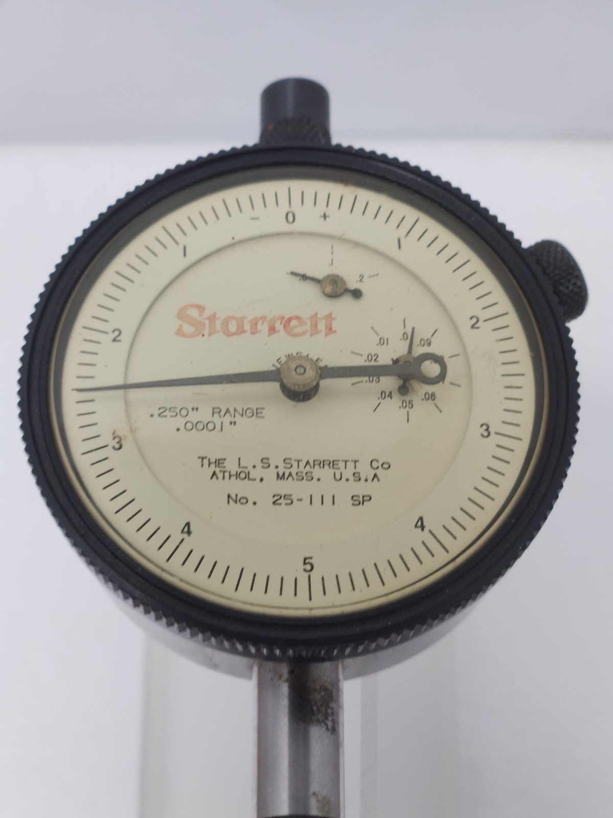 Starett Dial indicator no.25-111