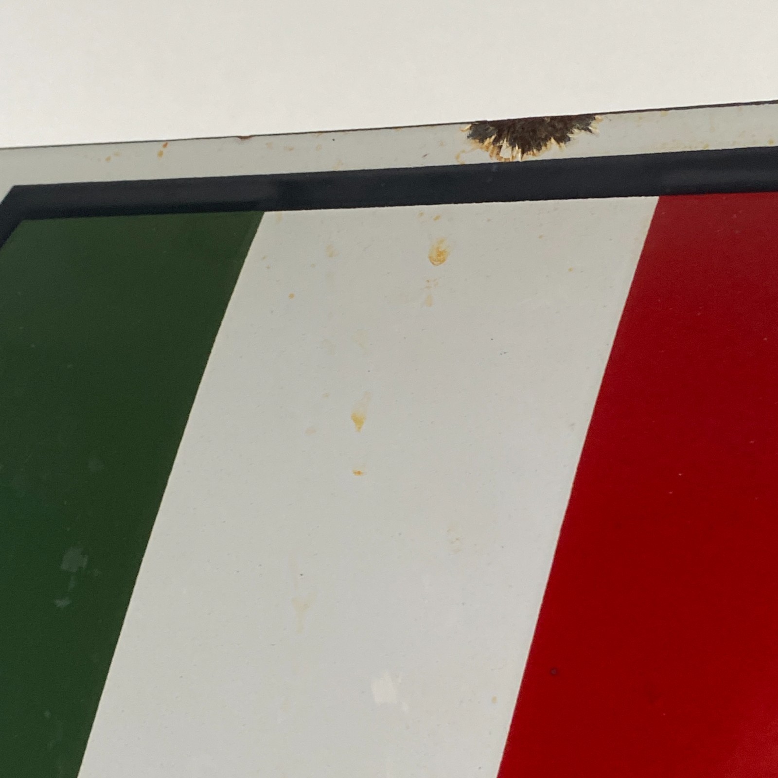 Cagiva Enamel Sign - 60x40cm (23.6x15.7") - Nice Retro Motorcycle Garage Signage