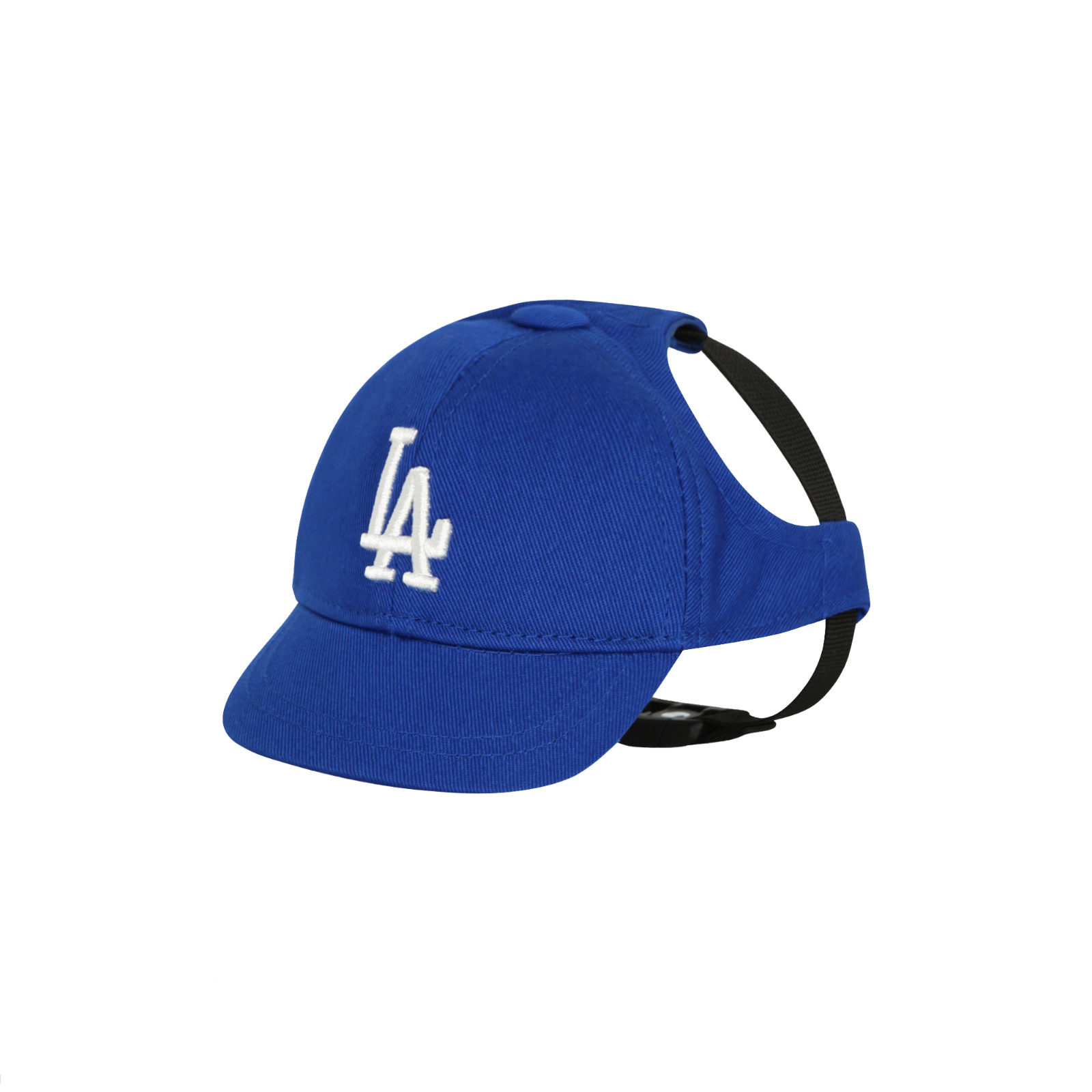 Genuine MLB Los Angeles Dodgers LA Logo Pet Dog Comfortable Cap Royal Blue