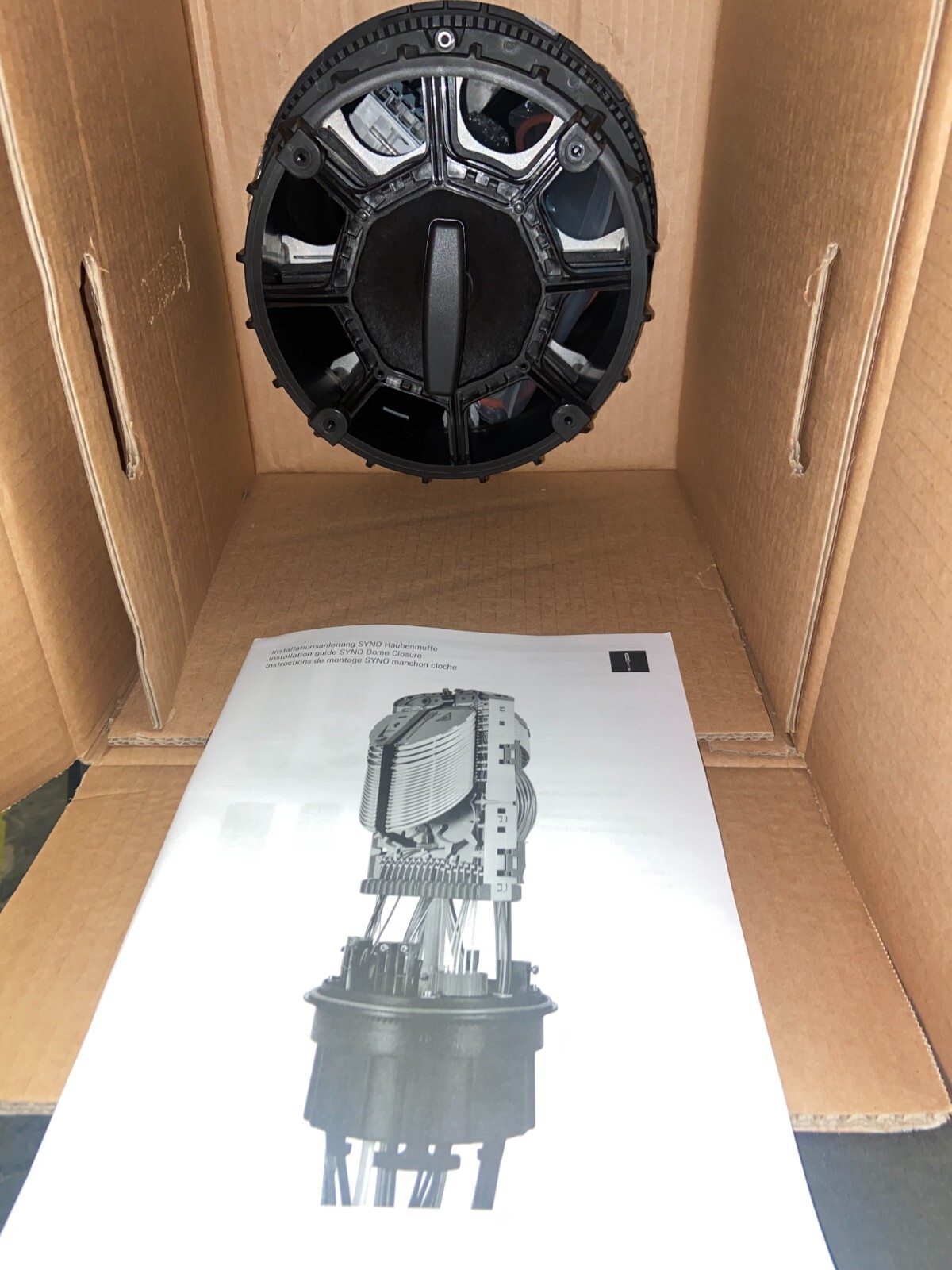 R&M / 812550 / SYNO CLOSURE STP24 W/VALVE, UP TO 288 FO