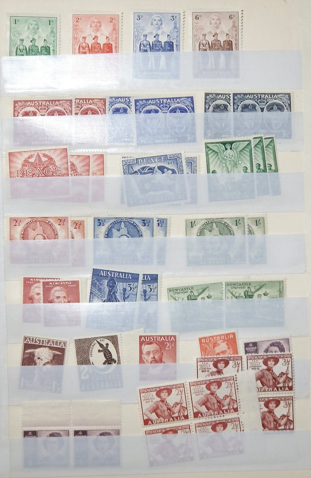 AUSTRALIA 1928 Onwards Collection - Fine UMM/MM + Marginals - £750+