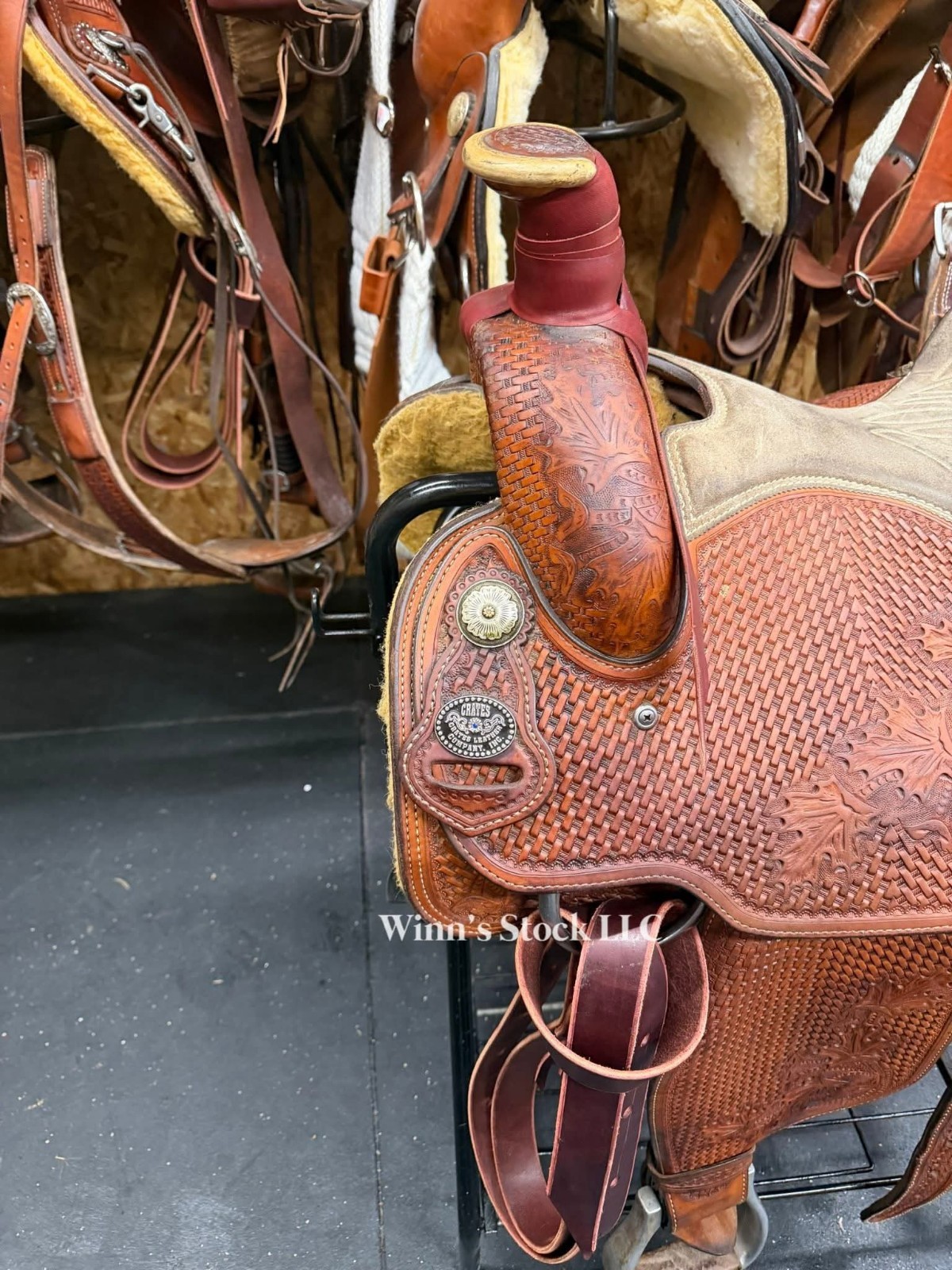 15" Crates - Roping Saddle