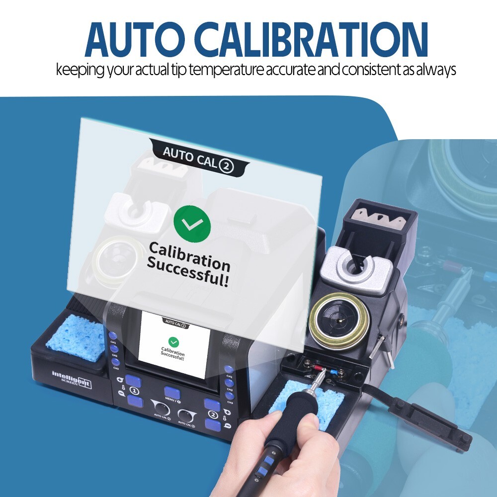 WEP Precision Soldering Station with C210/C245 soldering iron tips