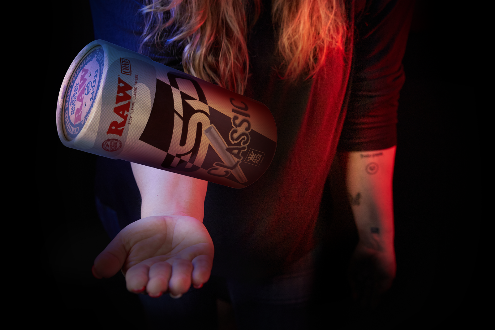 RAW Cones King Size Classic Pre-Rolled | 100 Pack | Slow Burning Rolling Papers