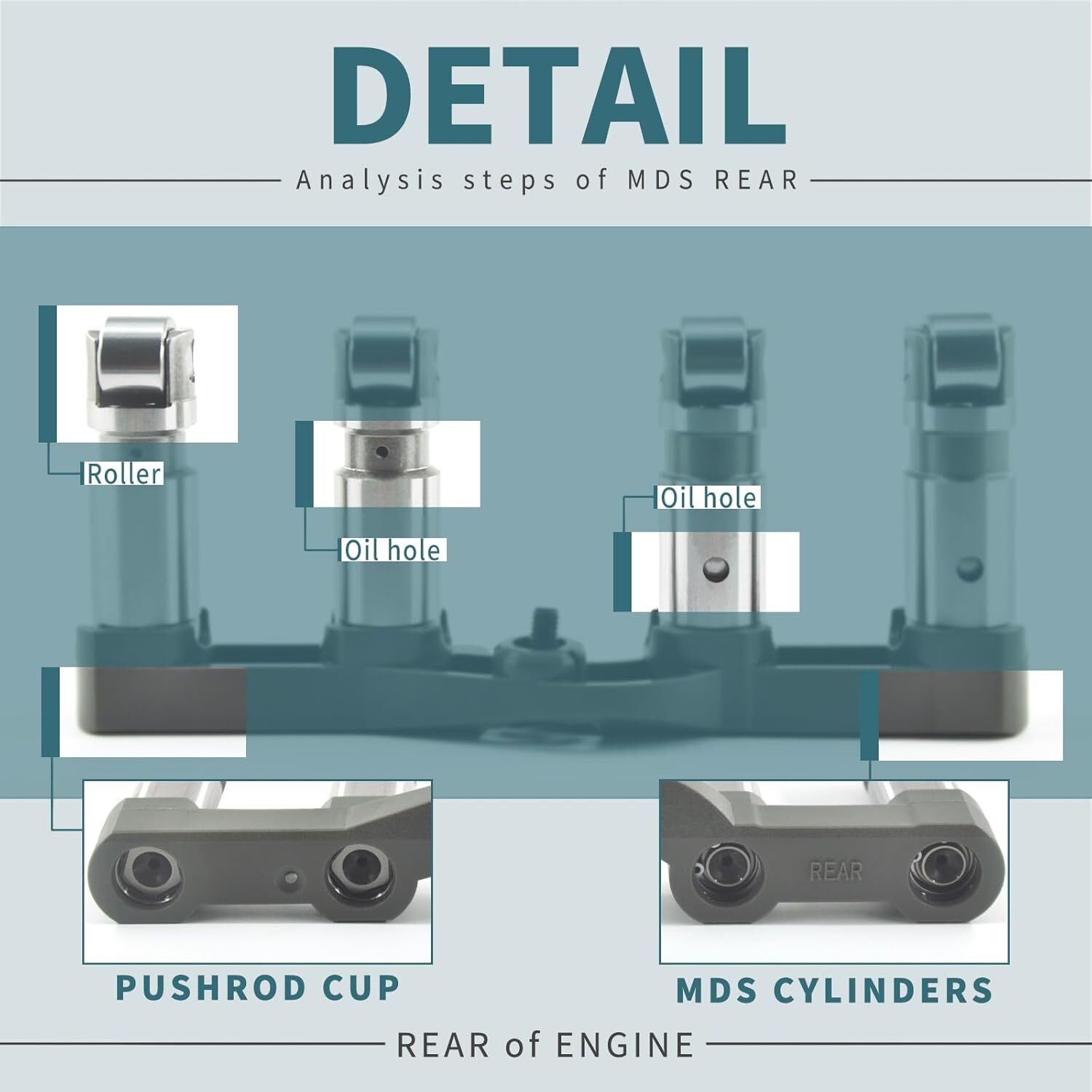 MDS Hydraulic Lifters Fits 05-18 Chrysler Dodge Jeep Ram 5.7 6.1 6.4 HEMI