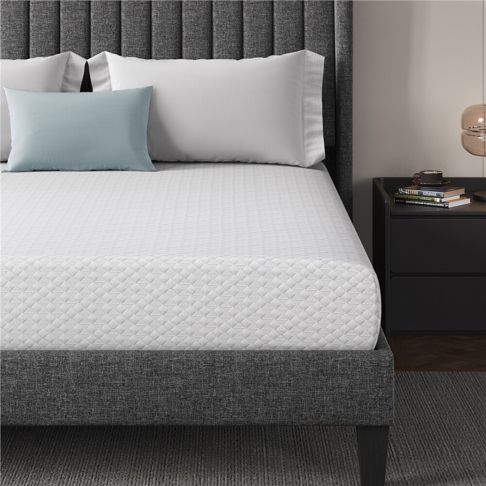 Gel Memory Foam Mattress Green Tea Mattress in a Box CertiPUR-US Certified