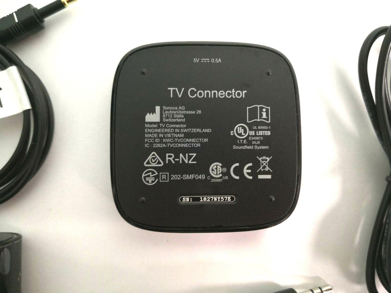 Phonak Digital Wireless Accessory TV Connector OPT.1 with 60 days warranty