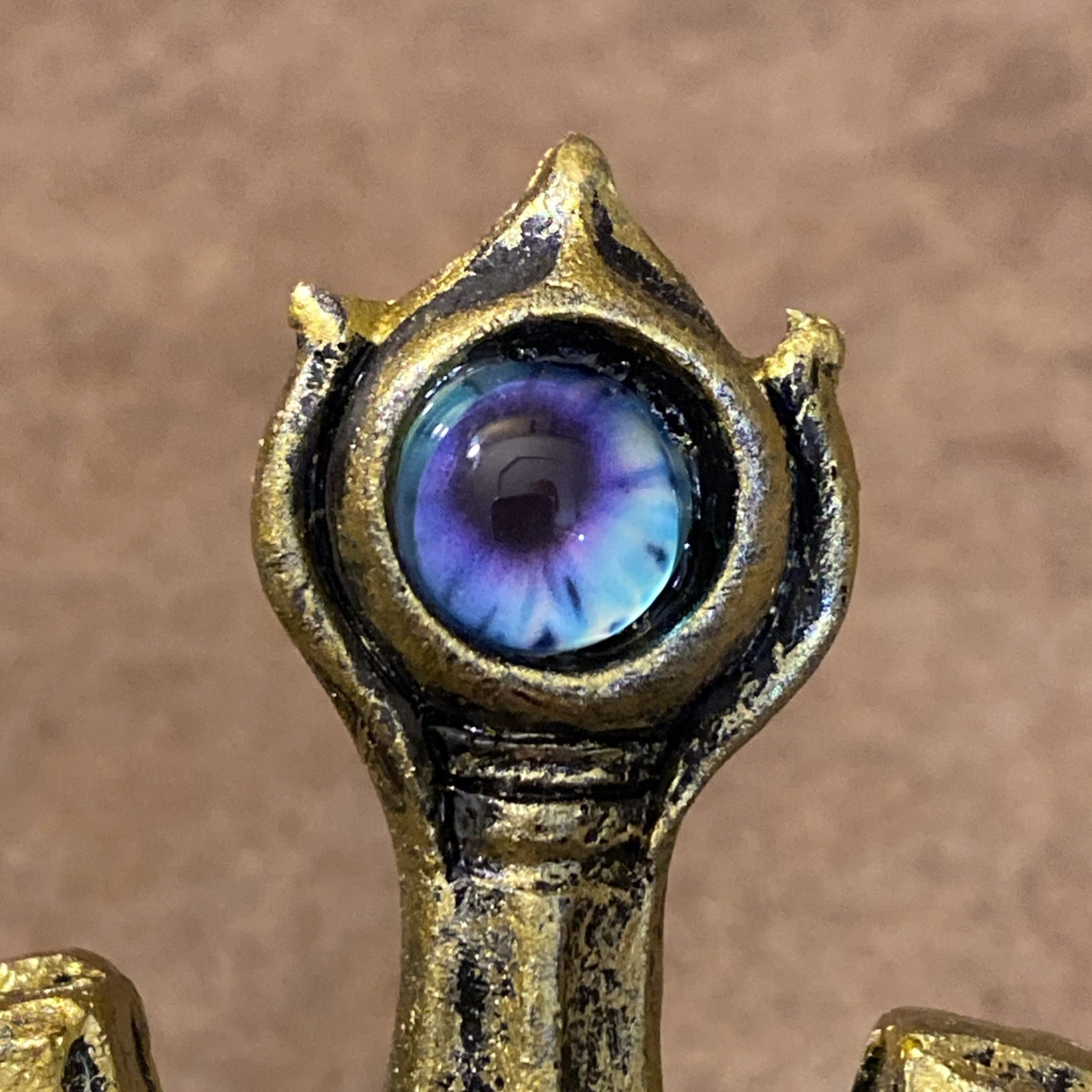 New Dungeon Dragon Jeweled Gemstone Sword Gold Drinking Mug Fantasy Mythical