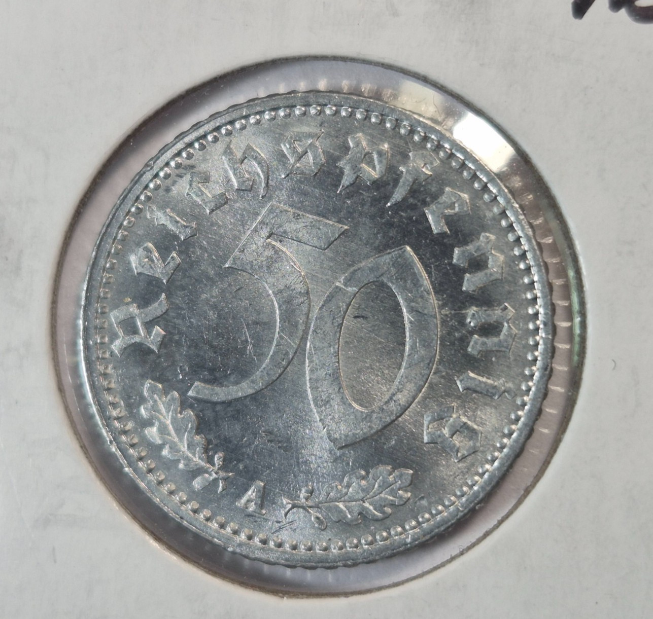 1935 A Germany 50 Reichspfennig - Nice Coin -B96