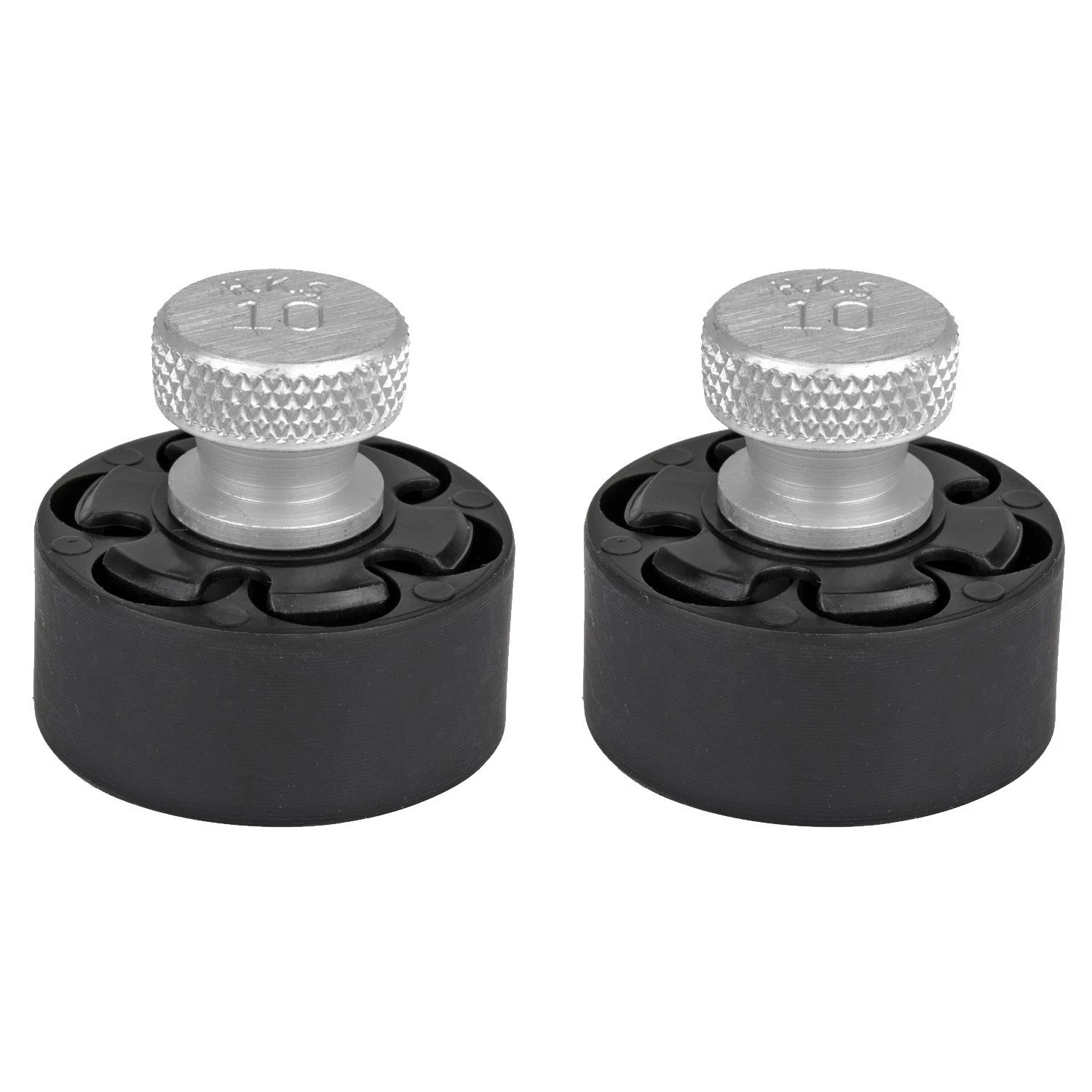 2 Pack HKS 10-A Speedloader 6 Shot for .38 / .357 - S&W - Taurus - Rossi Models