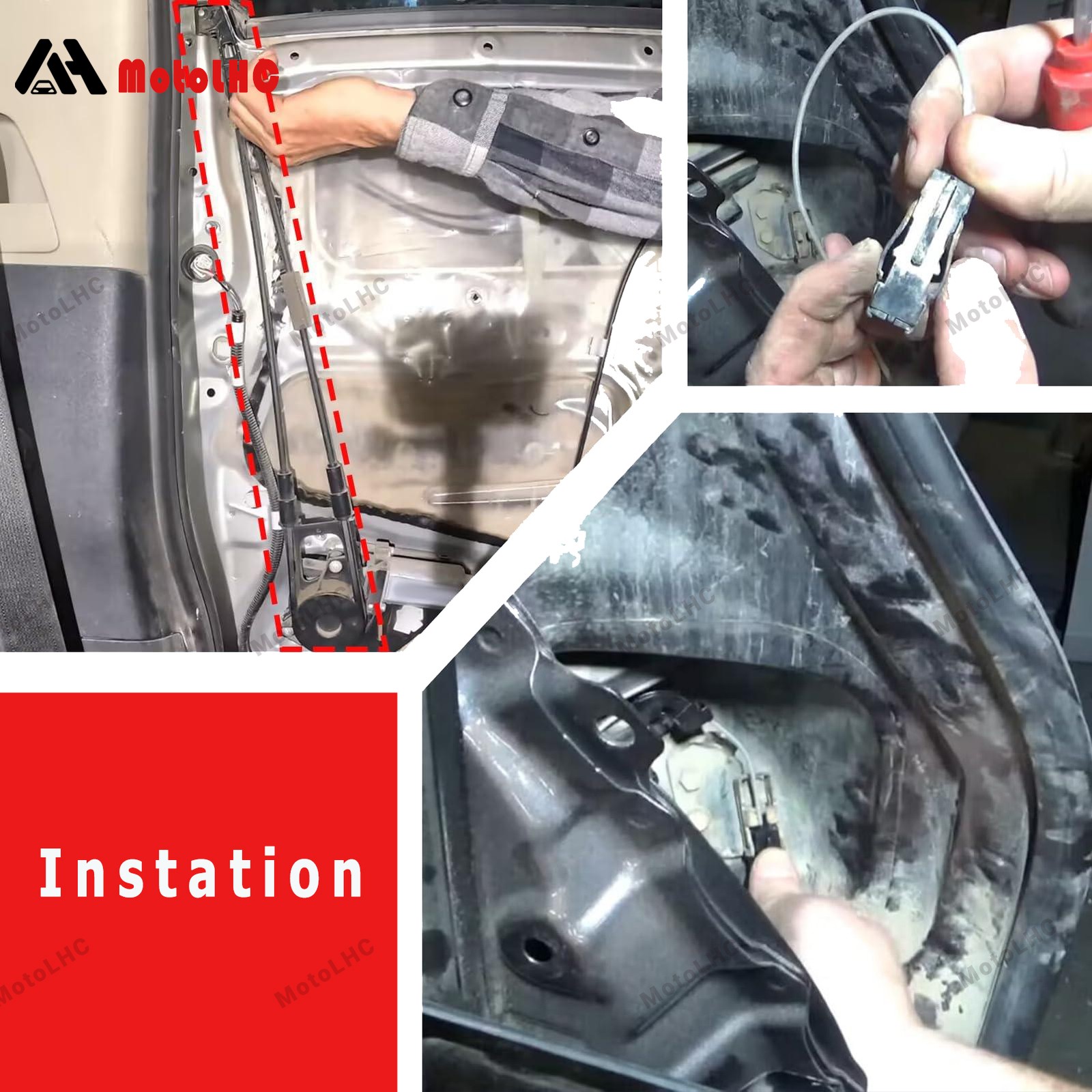 FOR TOYOTA SIENNA 2011-2020 DRIVER &PASSENGER SLIDING DOOR CABLE 85016/85015