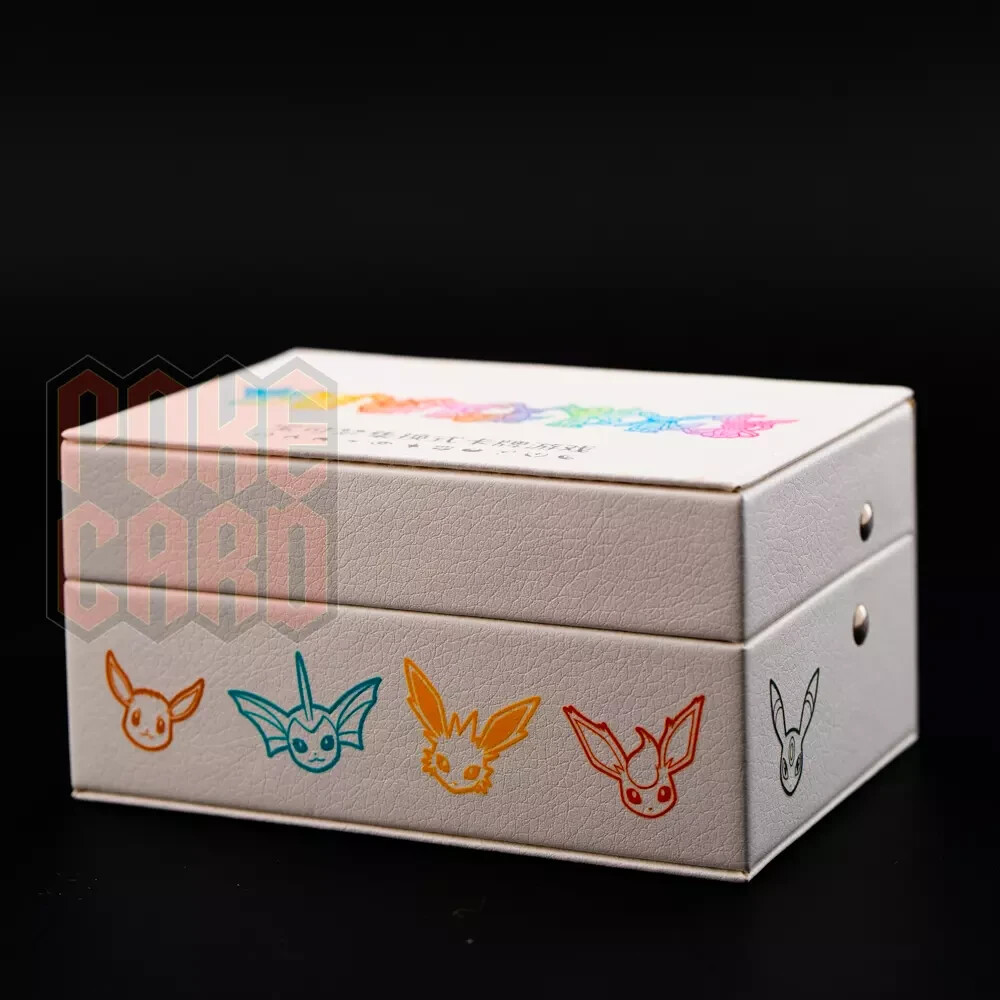 Pokemon S-Chinese EEVEE Playmat+Card deck box+Storage box+DIce+Damage Counters