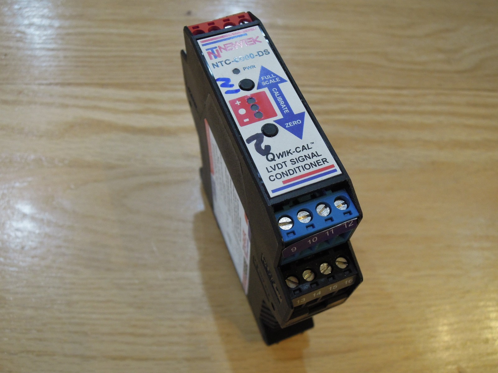 Newtek Sensor Solutions NTC-6000-DS LVDT Signal Conditioner Module