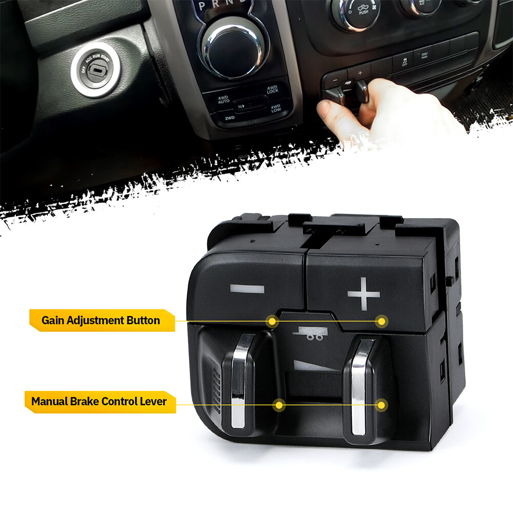 Trailer Brake Control Module For 2016-2018 Ram 1500 2500 3500 4500 5500 19+ 1500