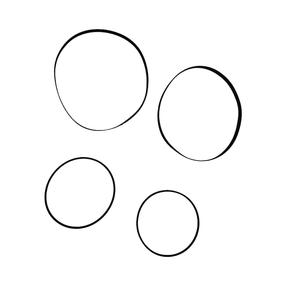 4X Belts for SONY TC-WE435 TC-WE635 TC-WE425 TCWE435 TCWE635 TCWE425 FAST SHIP