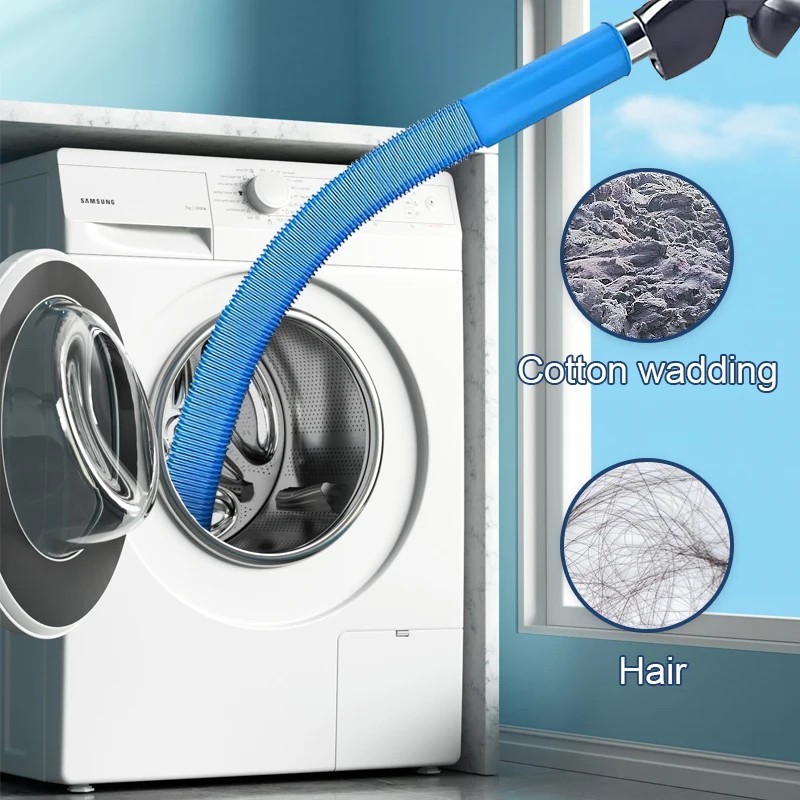 Dryer Vent Cleaner Kit Vacuum Hose Attachment Brush Lint Remover Power Washer US