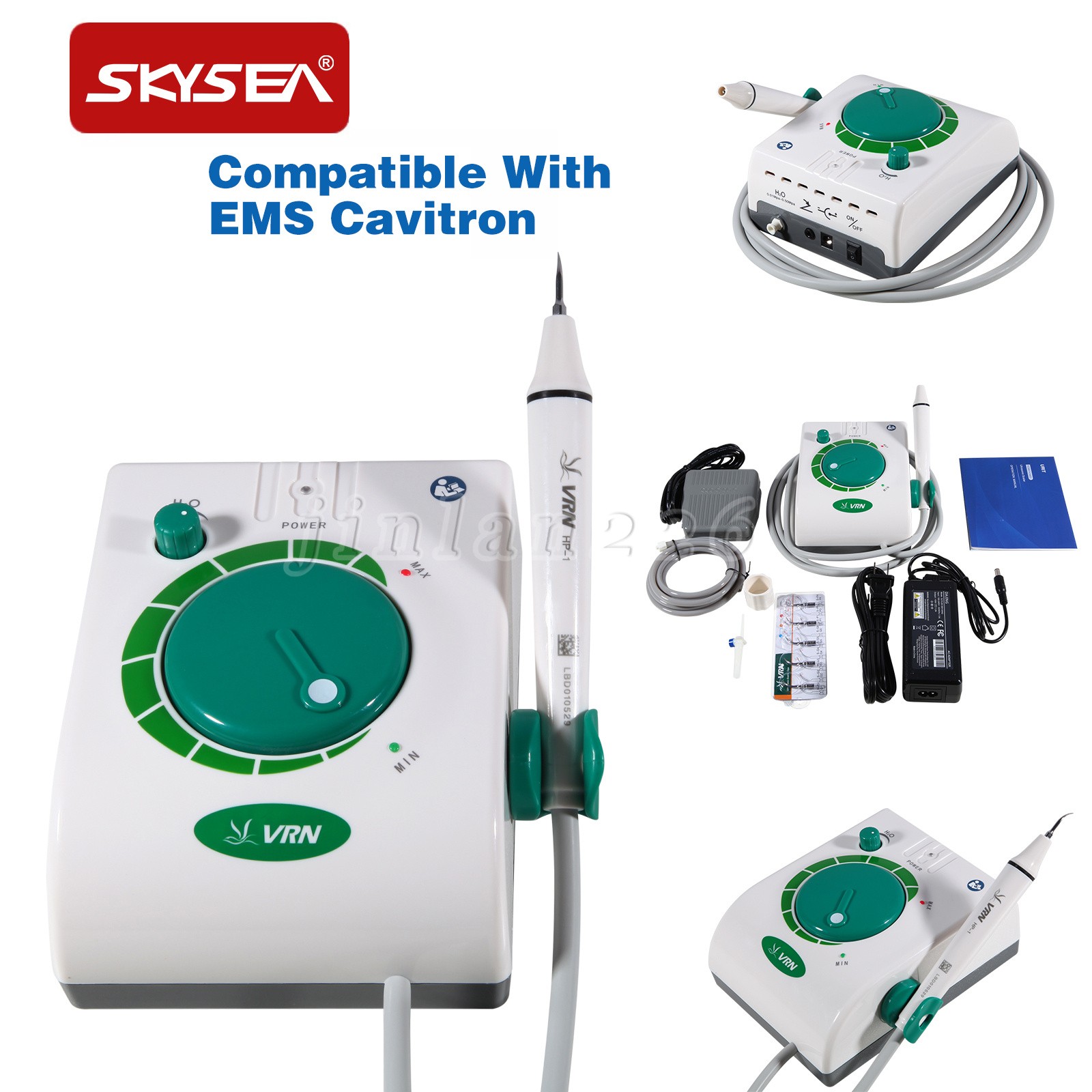 Dental Ultrasonic Piezo Scaler Handpiece For Woodpecker EMS Cavitron VRN-08B USA