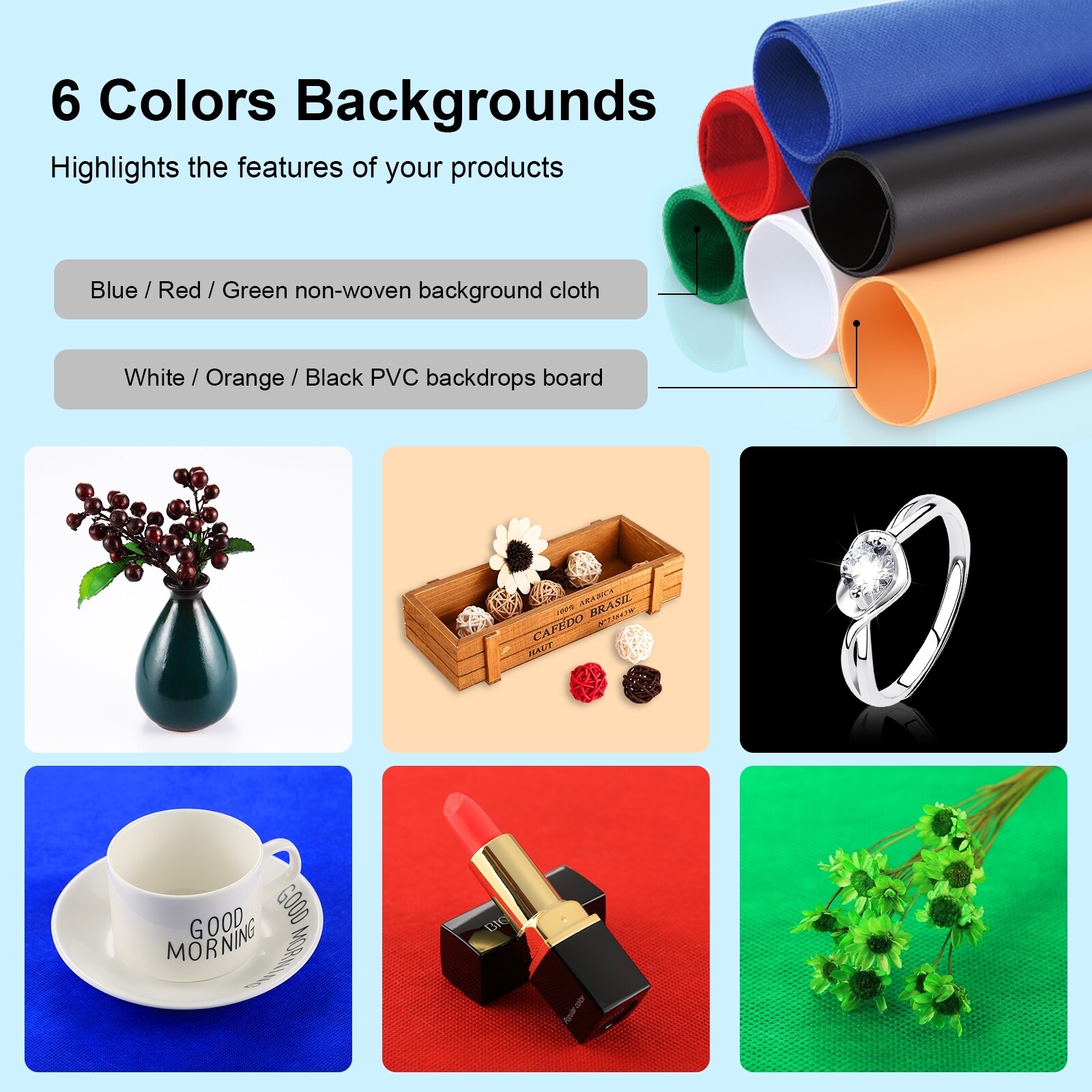 US PULUZ 60cm Photo Large LED Light Box Photography Studio Shooting Tent Box