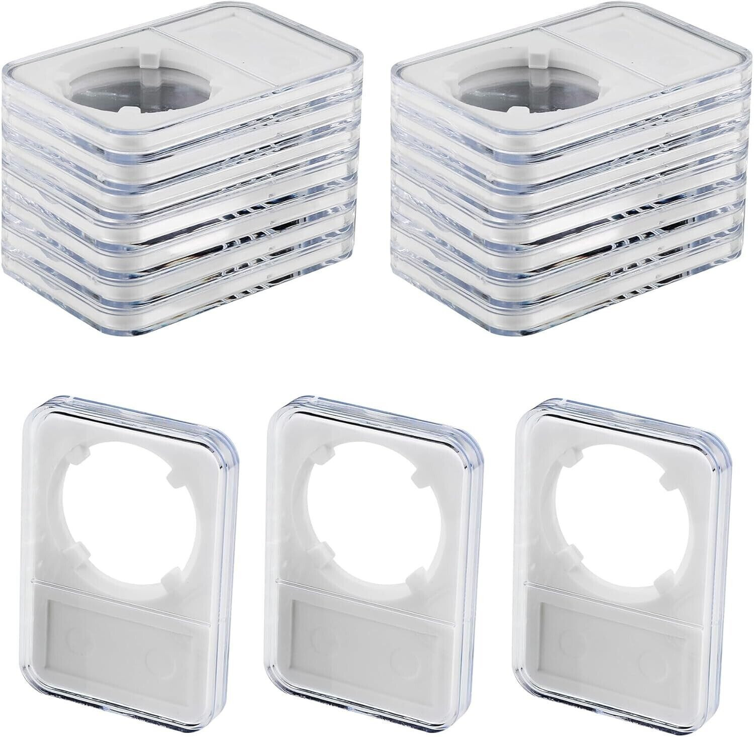 30 X Coin Slab Display Holder Storage 38mm for MORGAN,PEACE,IKE SILVER DOLLAR