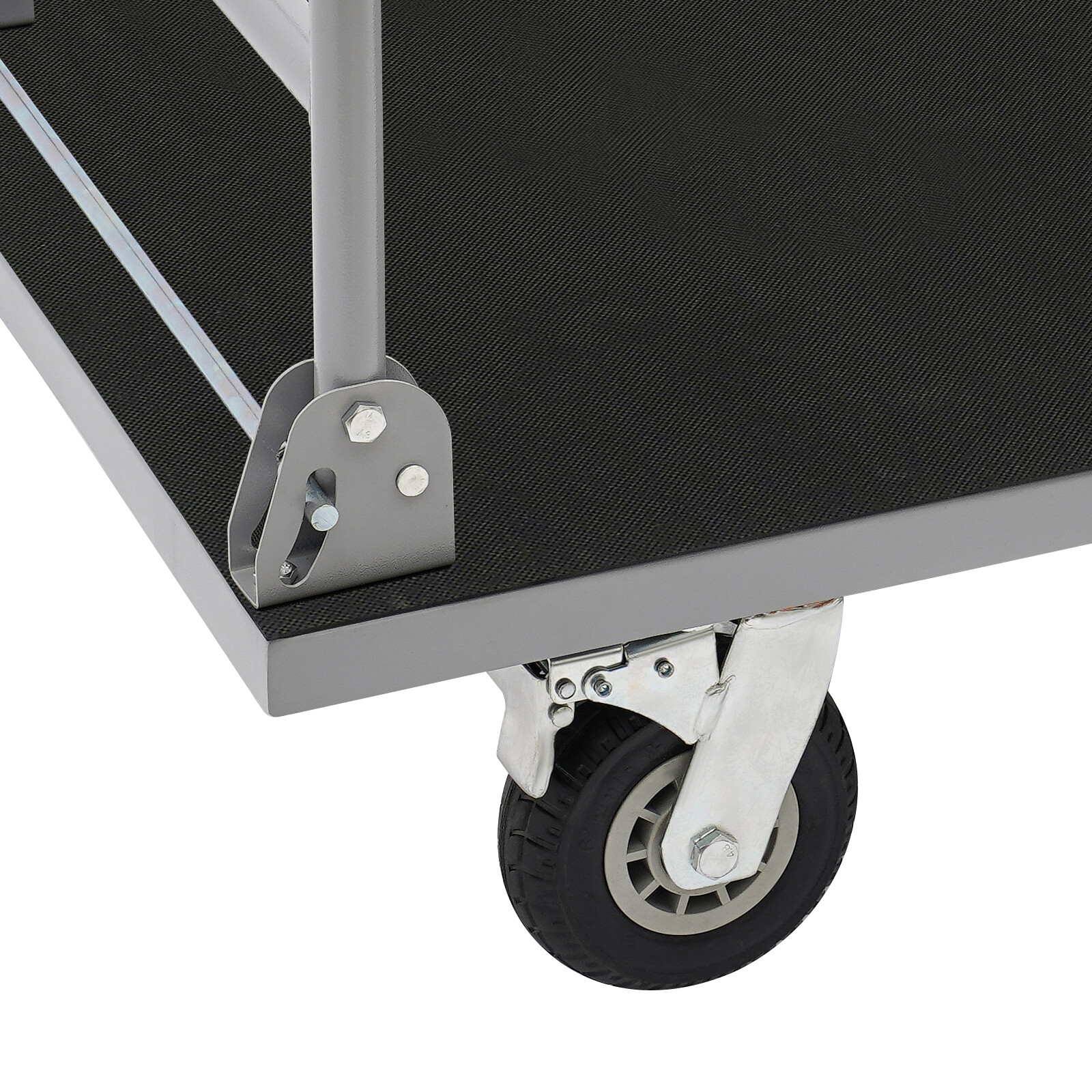 Platform Truck 2200lbs Capacity 41.3*24.8in Flatbed Cart Hand Truck with Wheels